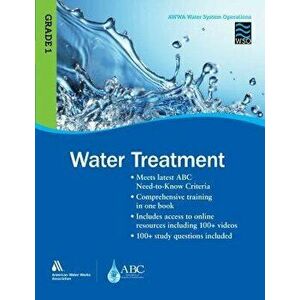 Wso Water Treatment, Grade 1, Paperback - Awwa imagine