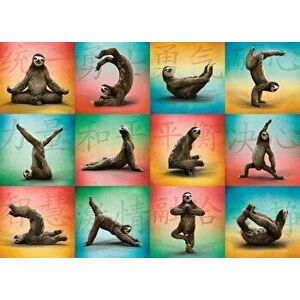 Sloth Yoga 1000-Piece Puzzle - Willow Creek Press imagine