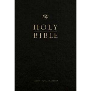 ESV Pew and Worship Bible, Large Print (Black), Hardcover - *** imagine