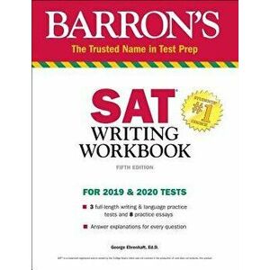 Barron's SAT Writing Workbook, Paperback - George Ehrenhaft imagine
