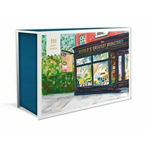 World's Greatest Bookstores: 100 Postcards Celebrating the Most Beloved Bookshops, Hardcover - Bob Eckstein imagine
