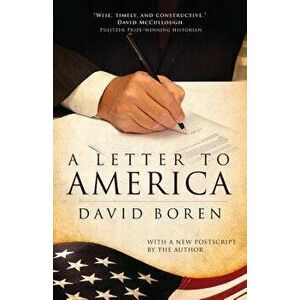 A Letter to America, Paperback - David L. Boren imagine