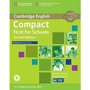 Compact First for Schools Workbook Without Answers with Audio - Barbara Thomas imagine