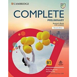 Complete Preliminary Student's Book with Answers with Online Practice: For the Revised Exam from 2020, Hardcover - Peter May imagine