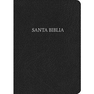 Rvr 1960 Biblia Compacta Letra Grande, Negro Piel Fabricada - B&h Espanol Editorial imagine