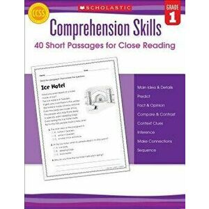 Comprehension Skills: Short Passages for Close Reading: Grade 1, Paperback - Linda Beech imagine