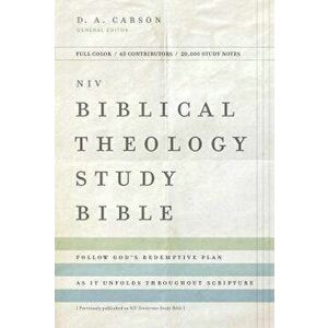 NIV, Biblical Theology Study Bible, Hardcover, Comfort Print: Follow God's Redemptive Plan as It Unfolds Throughout Scripture - D. A. Carson imagine