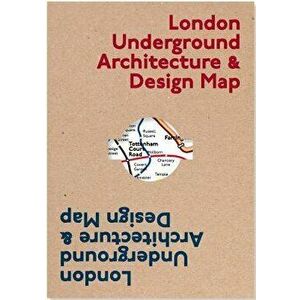 London Underground Architecture & Design Map - Mark Ovenden imagine