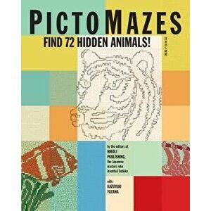 Pictomazes: Find 72 Hidden Animals!, Paperback - Nikoli Publishing imagine