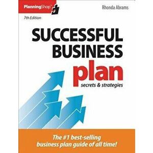 Successful Business Plan: Secrets & Strategies, Paperback - Rhonda Abrams imagine