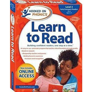 Hooked on Phonics Learn to Read - Level 2: Early Emergent Readers (Pre-K - Ages 3-4), Paperback - Hooked on Phonics imagine