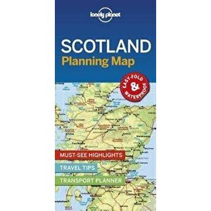 Lonely Planet Scotland Planning Map, Paperback - Lonely Planet imagine