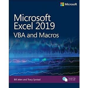 Microsoft Excel 2019 VBA and Macros, Paperback - Bill Jelen imagine