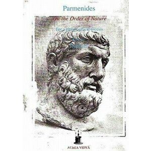 On the Order of Nature: For a Phylosophical Ascesis, Paperback - Parmenides imagine