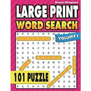 Large Print Word Search Puzzles 2, Paperback imagine