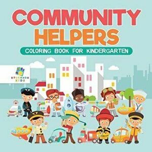 Community Helpers Coloring Book for Kindergarten, Paperback - Educando Kids imagine