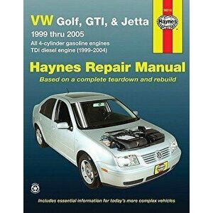 VW Golf, Gti, & Jetta, '99-'05, Paperback - John H. Haynes imagine
