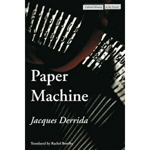 Paper Machine, Paperback - Jacques Derrida imagine