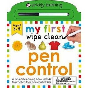 My First Wipe Clean: Pen Control - Roger Priddy imagine