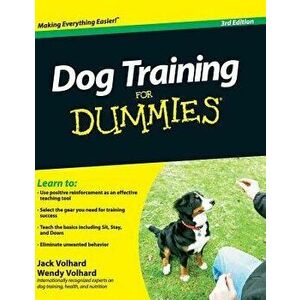 Dog Training for Dummies, Hardcover - Jack Volhard imagine