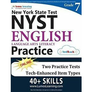 New York State Test Prep: Grade 7 English Language Arts Literacy (Ela) Practice Workbook and Full-Length Online Assessments: Nyst Study Guide, Paperba imagine