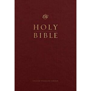 ESV Pew and Worship Bible, Large Print (Burgundy), Hardcover - *** imagine