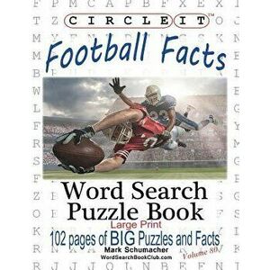 Circle It, Football Facts, Word Search, Puzzle Book, Paperback - Lowry Global Media LLC imagine