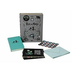 Rick and Morty Deluxe Note Card Set (with Keepsake Book Box), Hardcover - Insight Editions imagine
