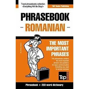 English-Romanian Phrasebook and 250-Word Mini Dictionary, Paperback - Andrey Taranov imagine