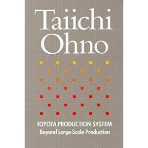 Toyota Production System, Hardcover - Taiichi Ohno imagine