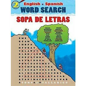 English-Spanish Word Search Sopa de Letras #2, Paperback - Tony J. Tallarico imagine