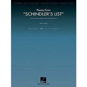 Theme from Schindler's List: For Cello and Piano, Paperback - John Williams imagine