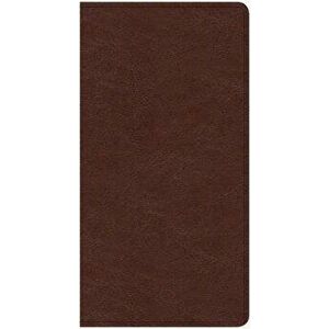 CSB Share Jesus Without Fear New Testament, Brown Leathertouch - Csb Bibles by Holman imagine