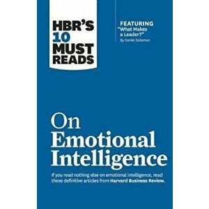 Hbr's 10 Must Reads on Emotional Intelligence (with Featured Article "what Makes a Leader?" by Daniel Goleman)(Hbr's 10 Must Reads), Hardcover - Harva imagine