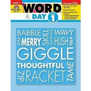 A Word a Day Grade 1, Paperback - Evan-Moor Educational Publishers imagine