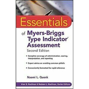 Essentials of Myers-Briggs Type Indicator Assessment, Paperback - Naomi L. Quenk imagine