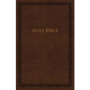 KJV, Holy Bible, Soft Touch Edition, Imitation Leather, Brown, Comfort Print, Paperback - Thomas Nelson imagine