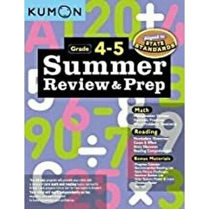 Summer Review and Prep 4-5, Paperback - Kumon imagine