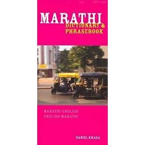 Marathi-English/English-Marathi Dictionary & Phrasebook, Paperback - Daniel Krasa imagine
