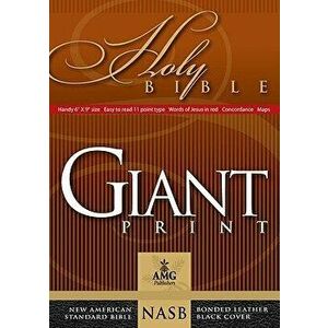 Giant Print Bible-NASB-Handy-Size - Warren Patrick Baker imagine