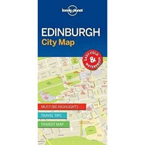 Lonely Planet Edinburgh City Map, Paperback - Lonely Planet imagine