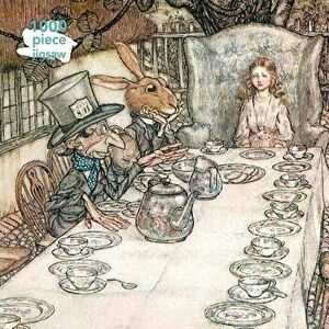 Adult Jigsaw Arthur Rackham: Alice in Wonderland Tea Party: 1000 Piece Jigsaw - Flame Tree Studio imagine
