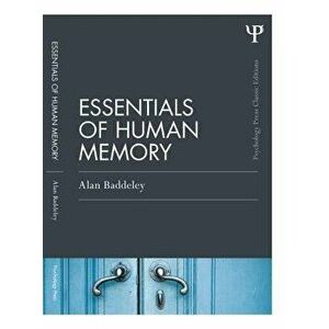 Essentials of Human Memory, Paperback - Alan Baddeley imagine