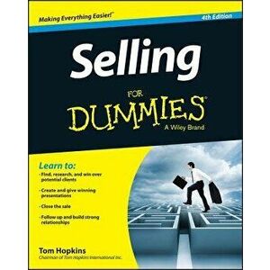 Selling for Dummies, Paperback - Tom Hopkins imagine