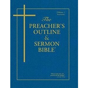 Preacher's Outline & Sermon Bible-KJV-Deuteronomy, Paperback - Leadership Ministries Worldwide imagine