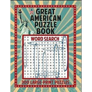 Great American Puzzle Book: 300 Large Print Puzzles, Paperback - Applewood Books imagine