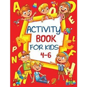 Activity Book for Kids 4-6: Fun Children's Workbook with Puzzles, Connect the Dots, Mazes, Coloring, and More, Paperback - Blue Wave Press imagine