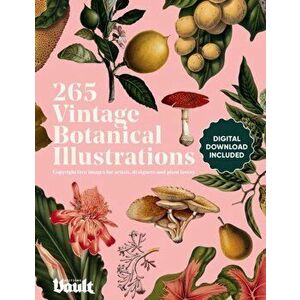 Vintage Botanical Illustration: Copyright-Free Images for Artists, Designers and Plant Lovers, Paperback - Kale James imagine