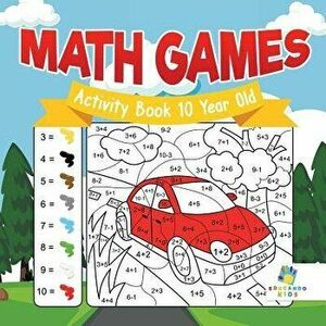 Math Games Activity Book 10 Year Old, Paperback - Educando Kids imagine