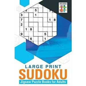 Large Print Sudoku Jigsaw Puzzle Books for Adults, Paperback - Senor Sudoku imagine